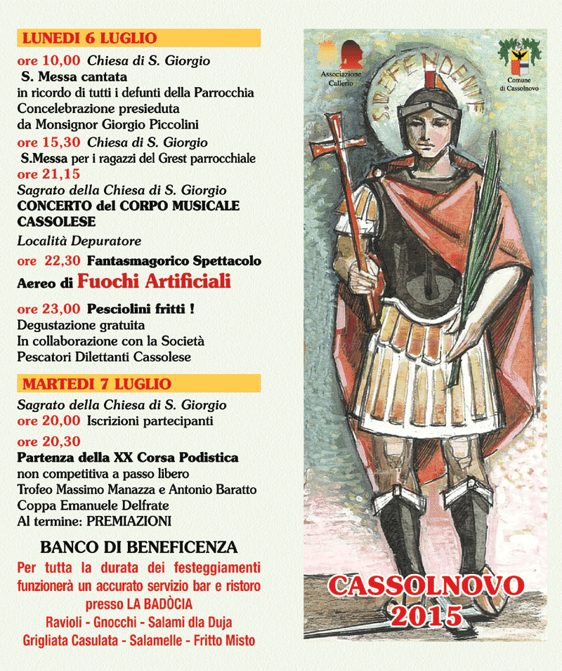 CASSOLNOVO 2015