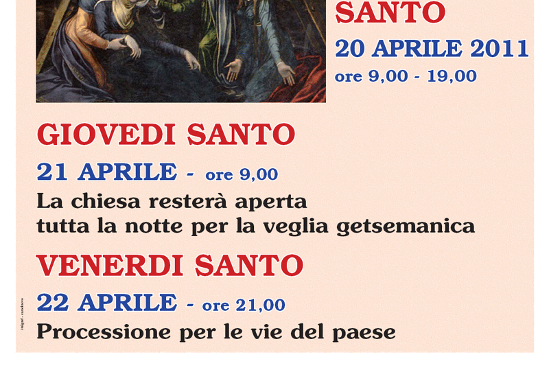 calvario san giorgio